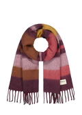 Women Eluzabeth Scarf dark red