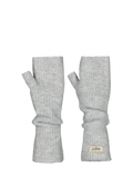 Women Darty Fingerless Gloves heather grey