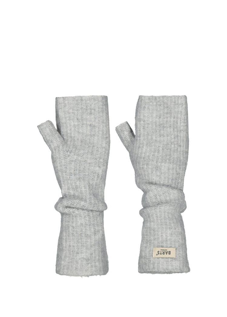 Women Darty Fingerless Gloves heather grey