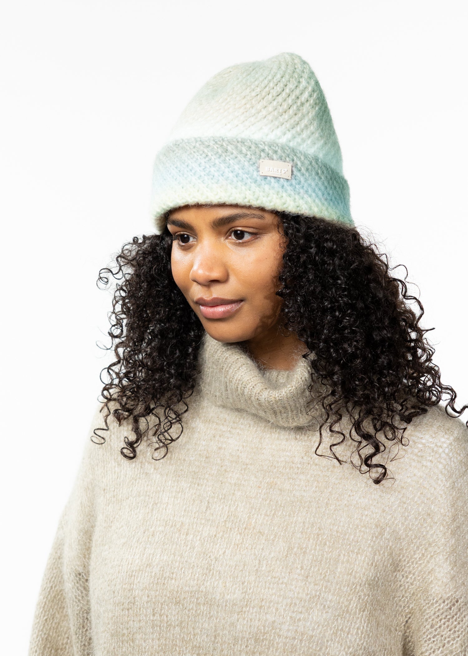 Women Fanatail Turnup pale army - Side