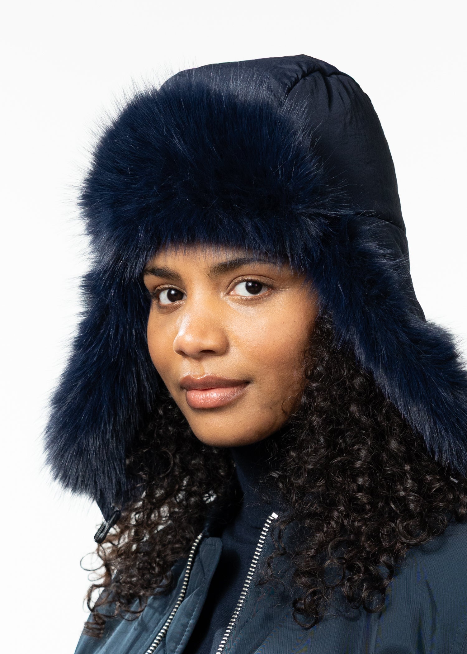 Women Hawka Bomber navy - Side