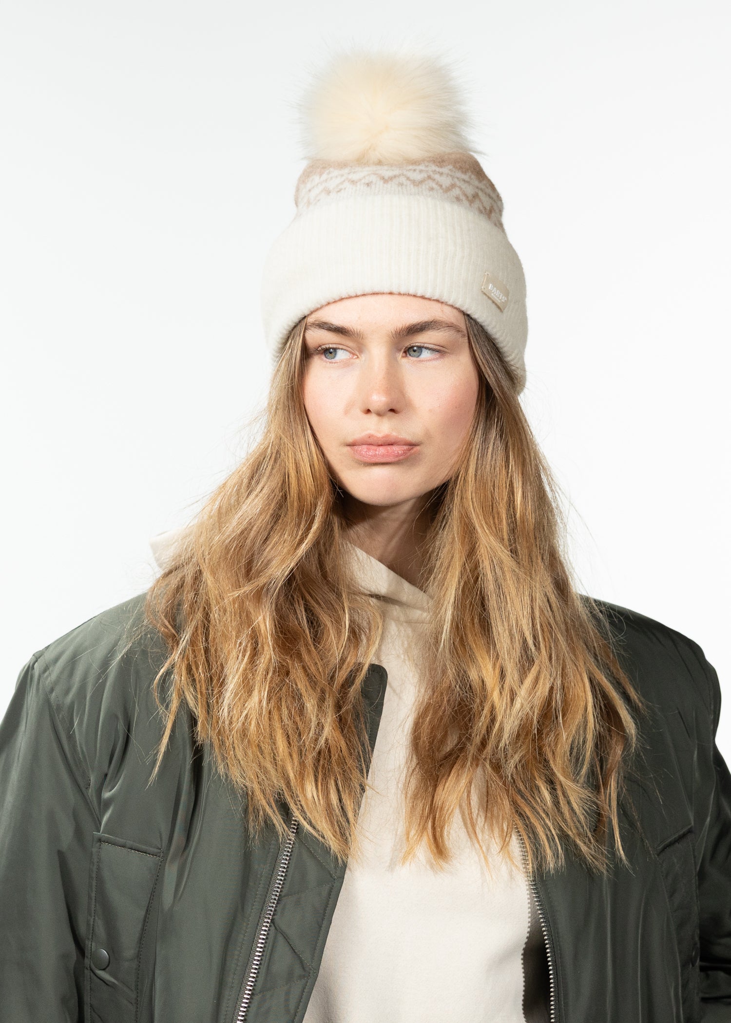 Women Woodstar Beanie cream - Front