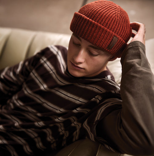 Men Alexon Beanie brick - Model