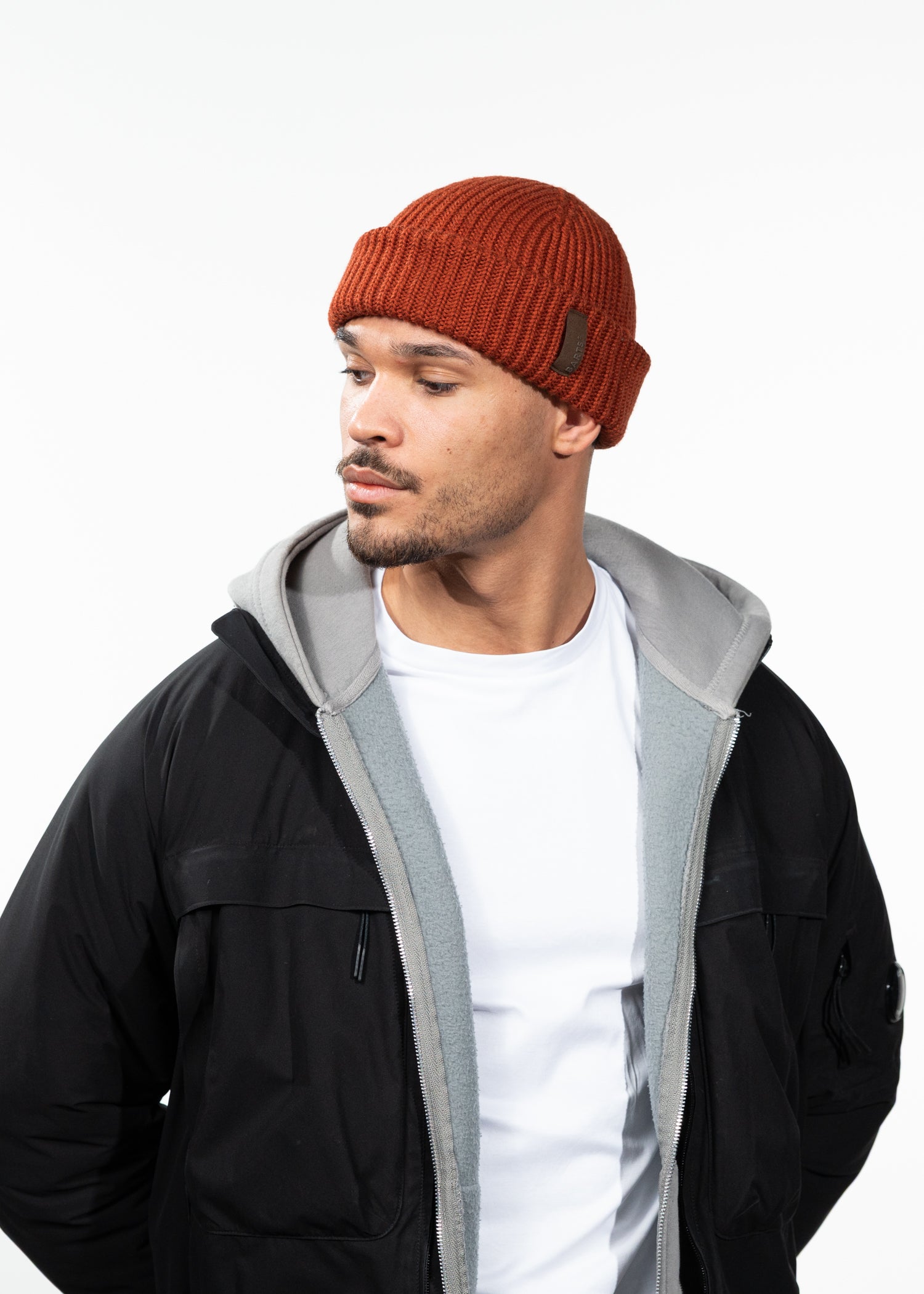 Men Alexon Beanie brick - Side