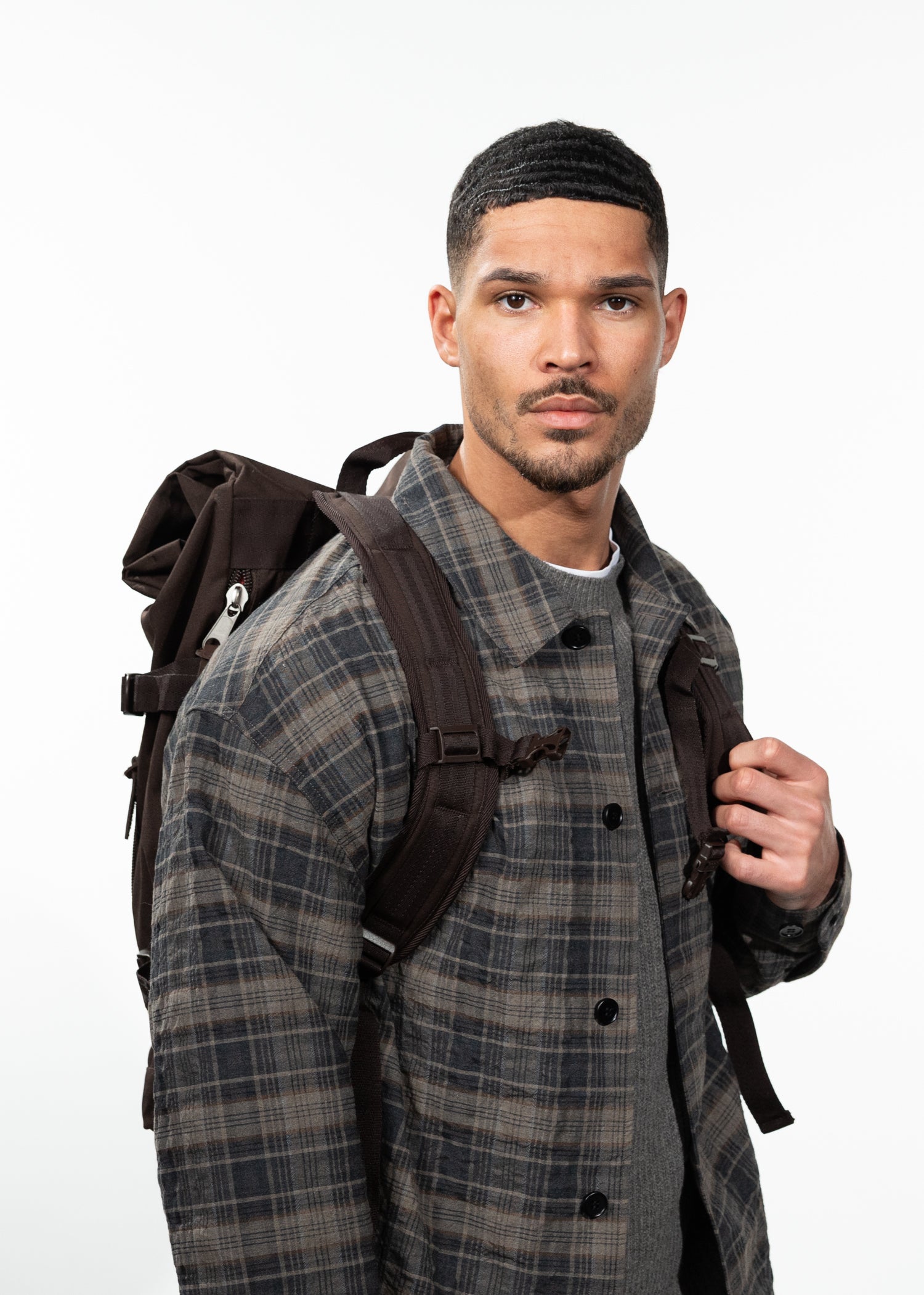 Bags Mountain Backpack dark brown - Back