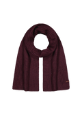 Men Wilbert Scarf burgundy