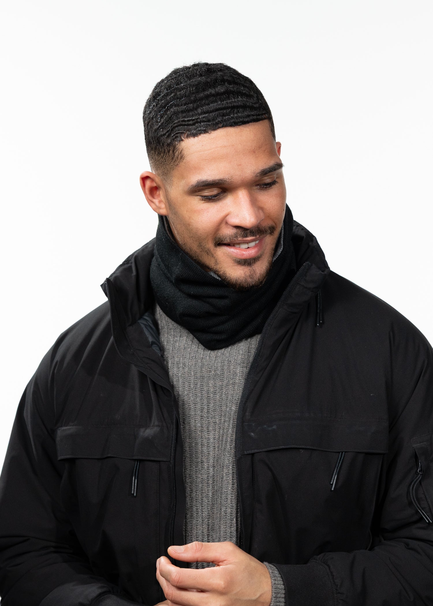 Unisex Eclipse Col black - Front