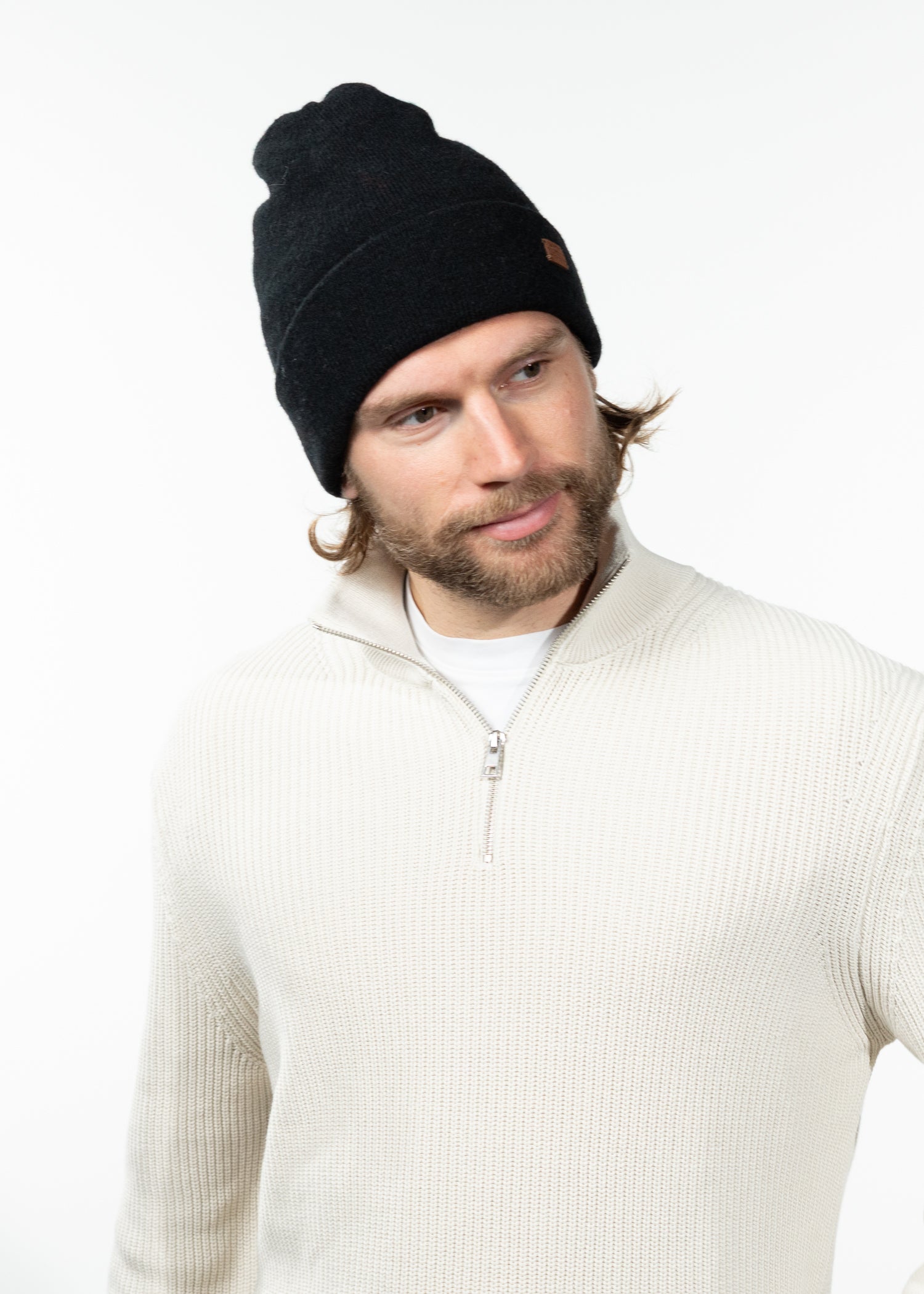 Men Vale Beanie black - Front