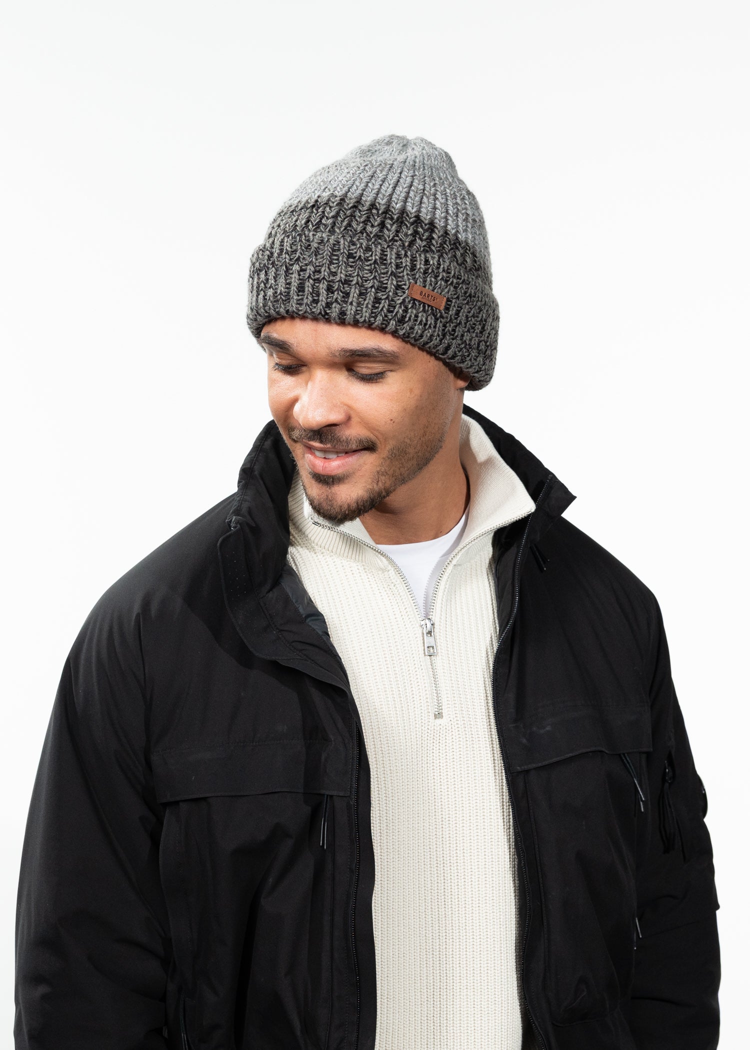 Men Arctic Beanie black - Front