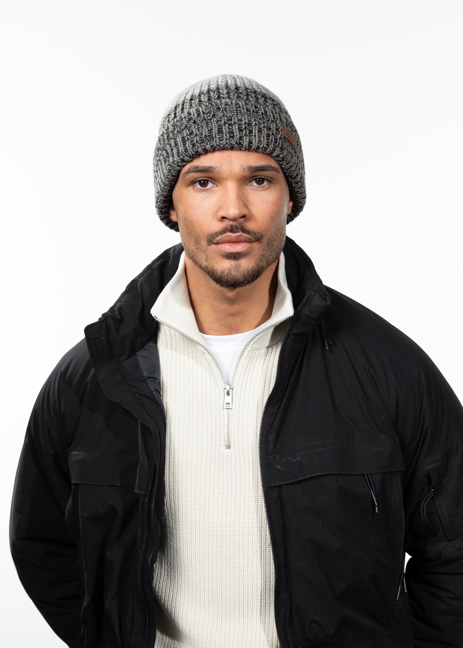 Men Arctic Beanie black - Front