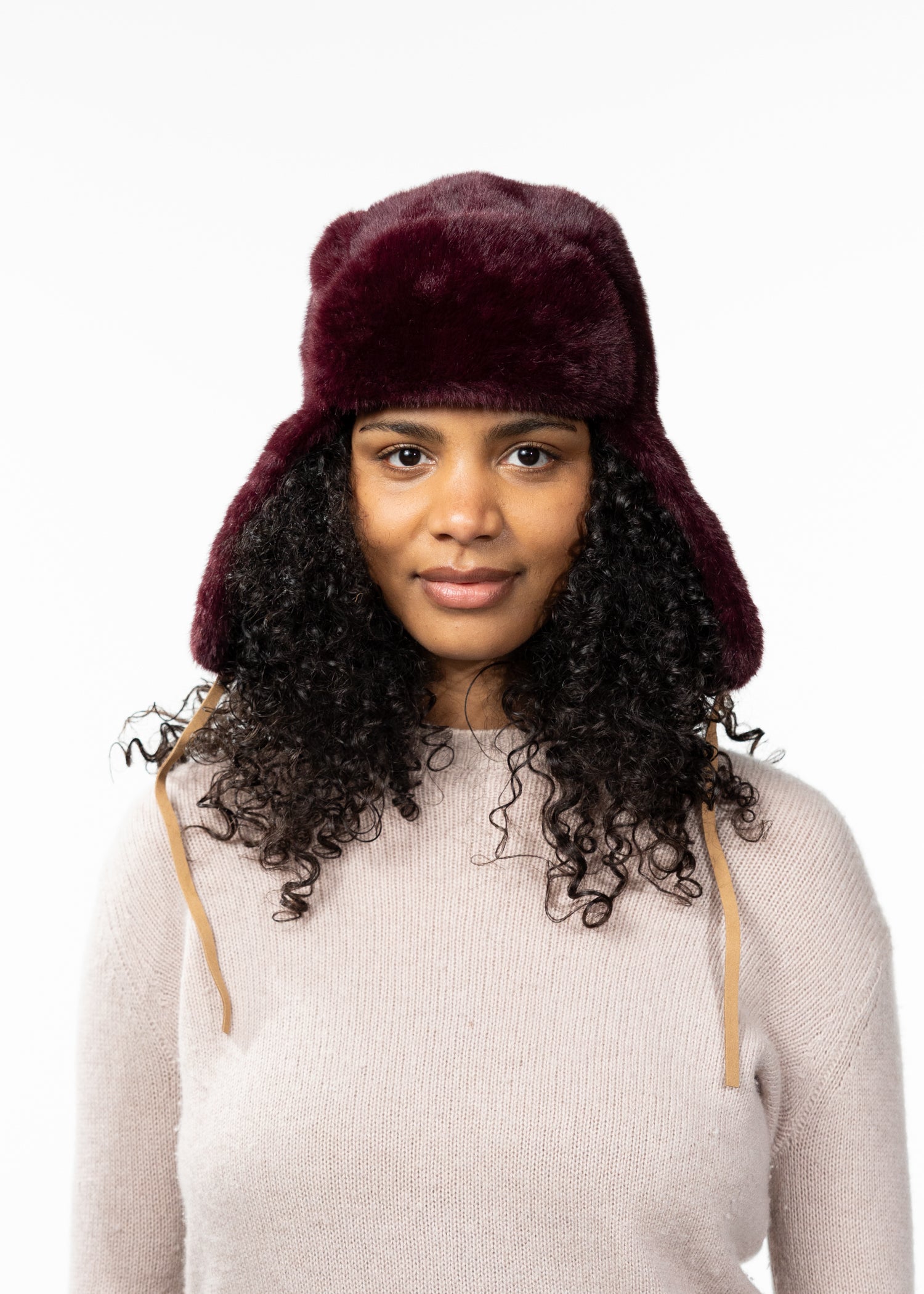 Women Lucerne Bomber aubergine - Front