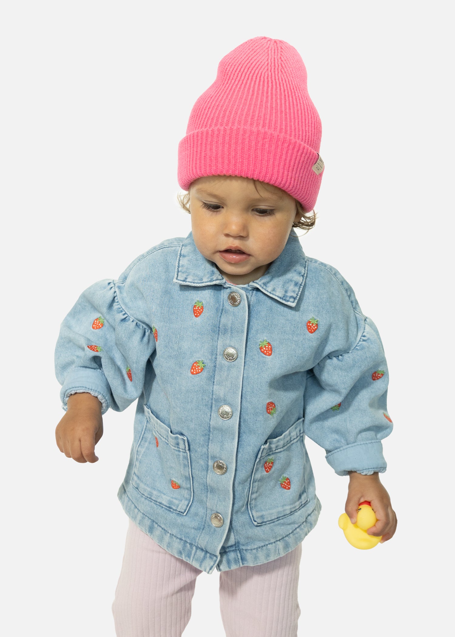 Kids Kinabalu Beanie Kids pink - Front