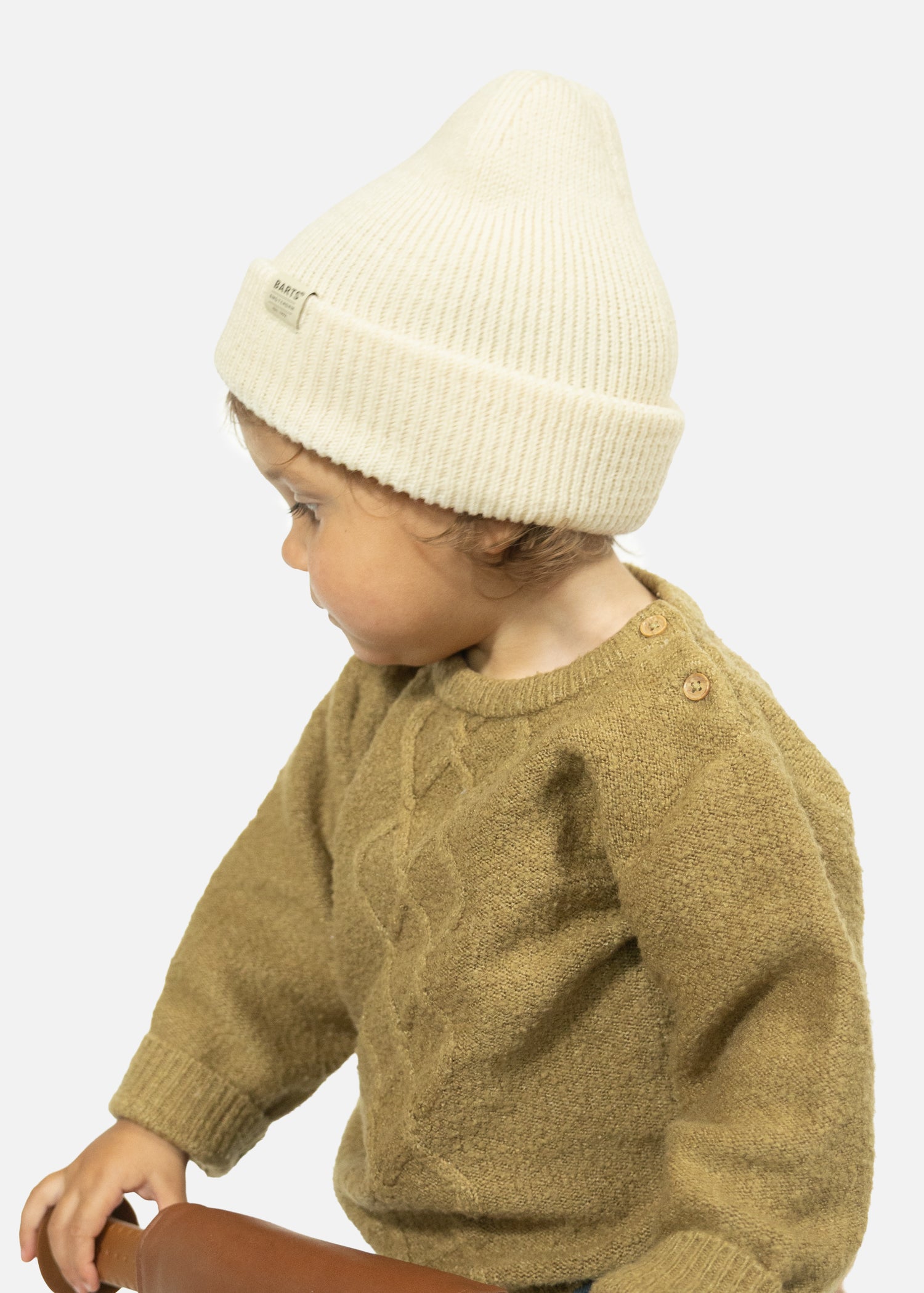 Kids Kinabalu Beanie Kids wheat - Side