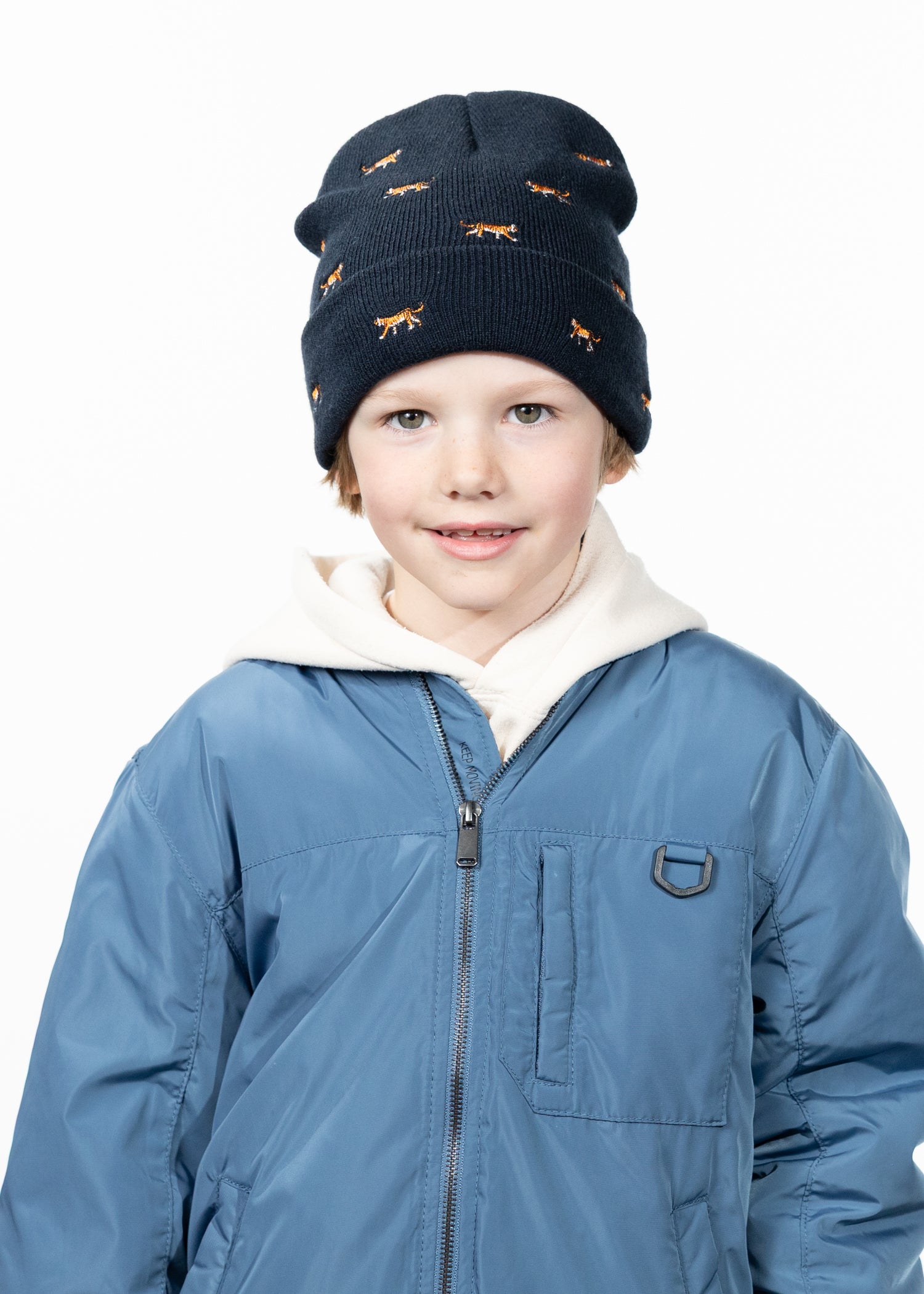 Kids Vinson Beanie Kids navy - Front