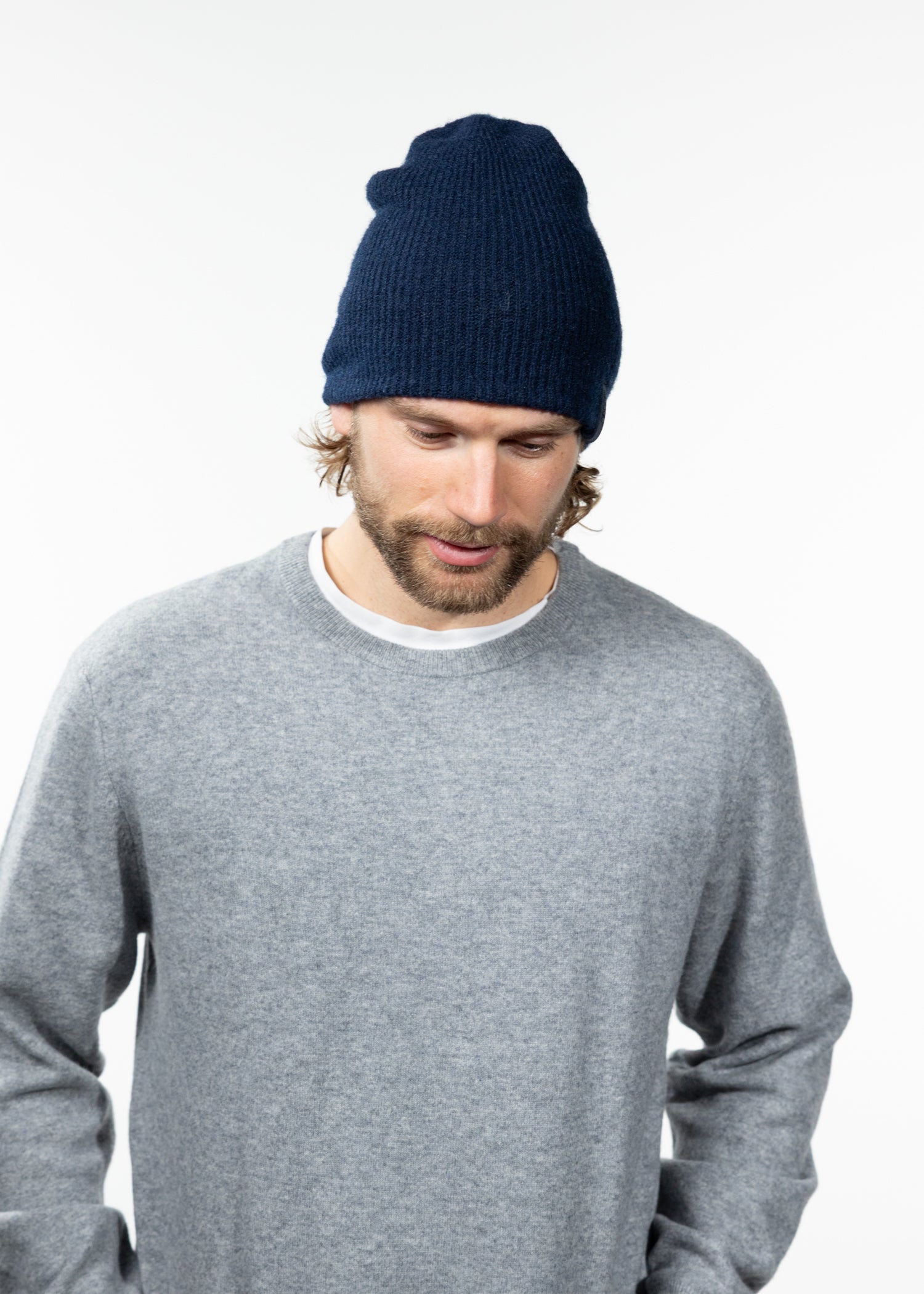 Men Rhodoz Beanie navy - Front