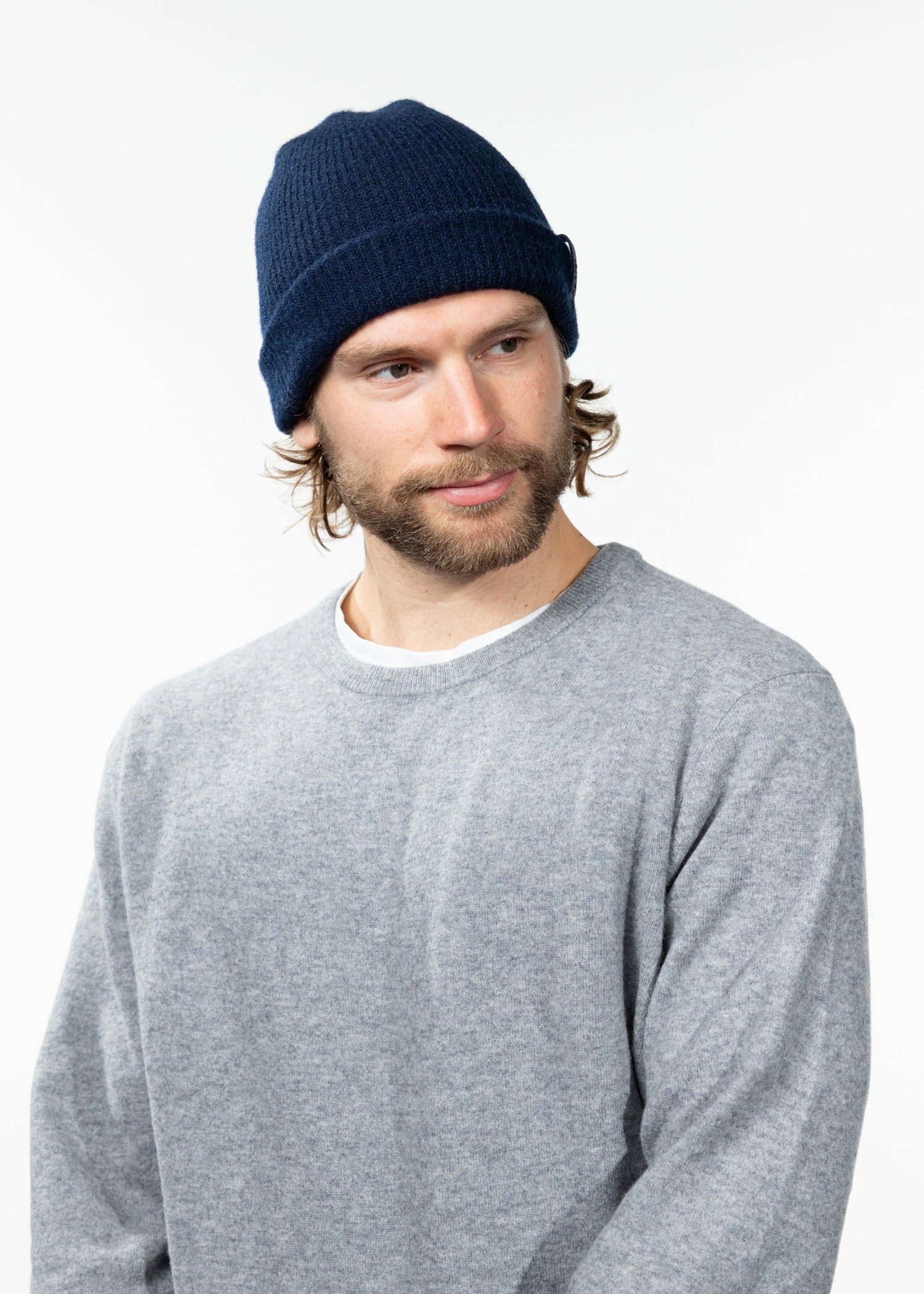 Men Rhodoz Beanie navy - Front