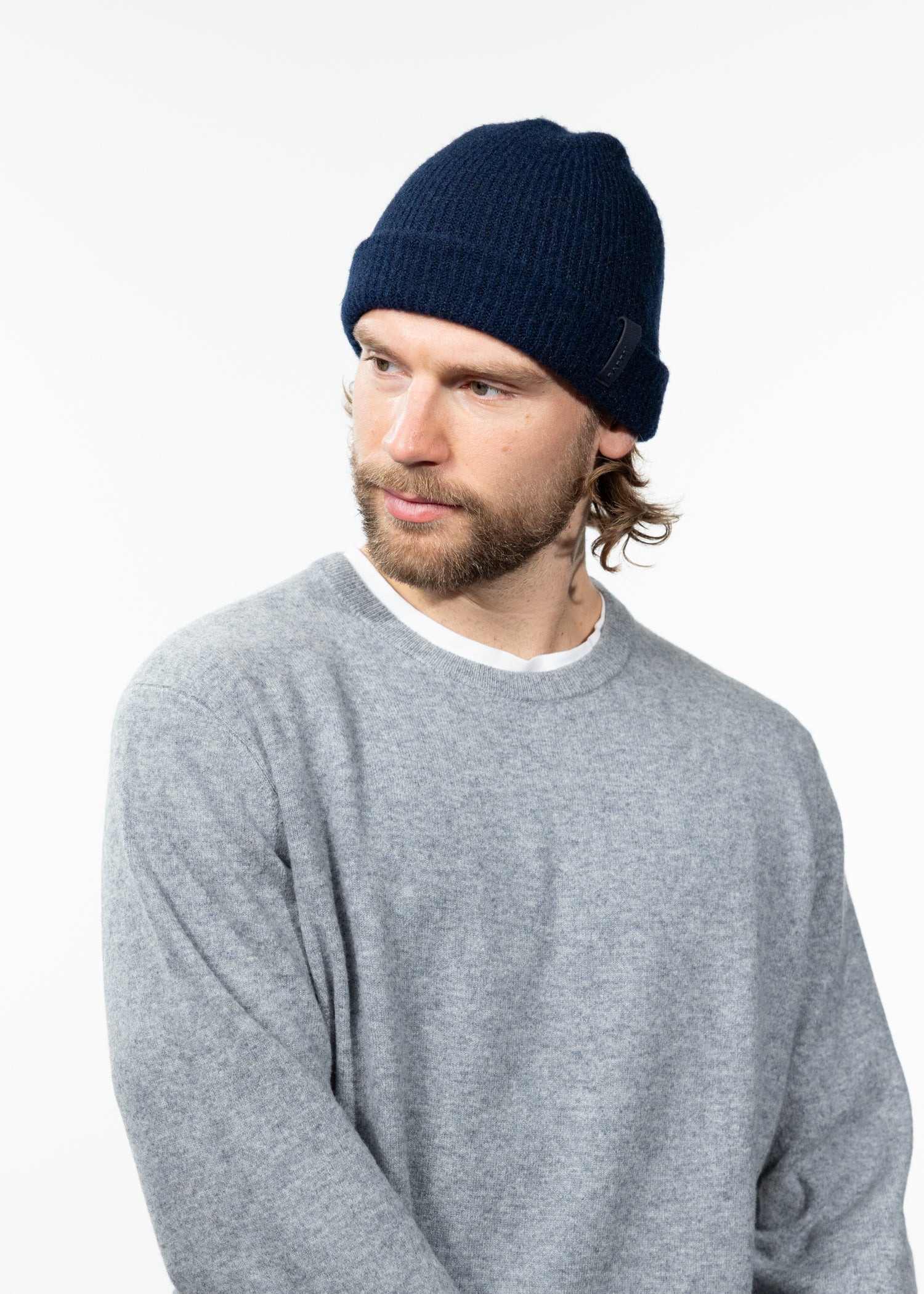 Men Rhodoz Beanie navy - Side