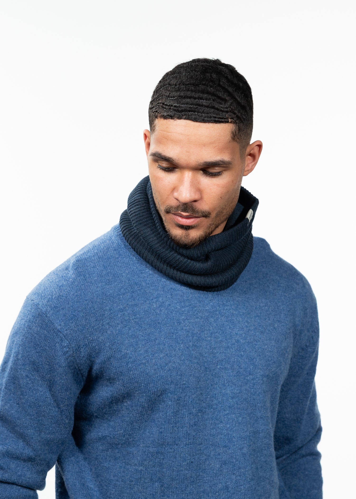 Men Stonel Col navy - Front