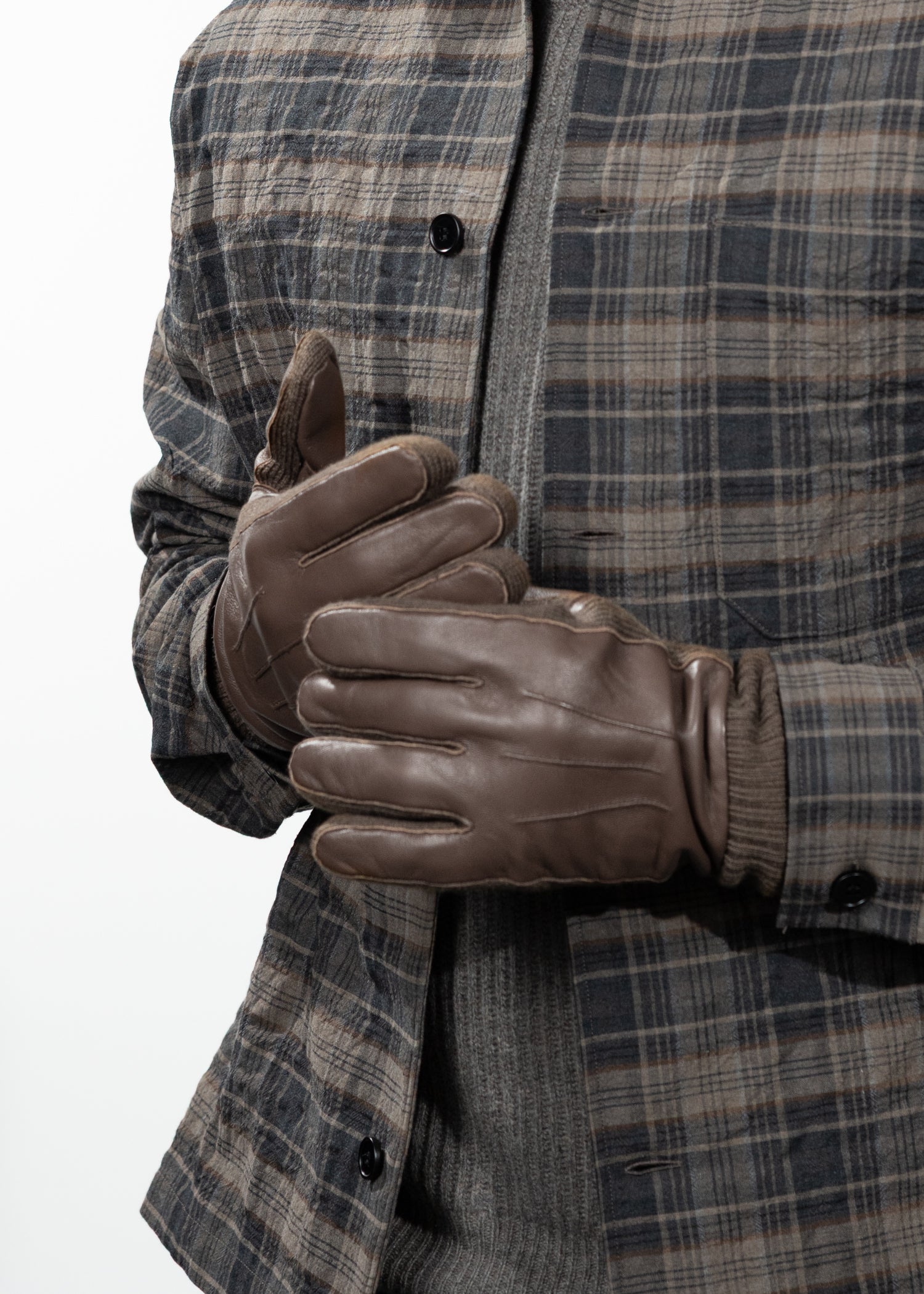 Men Taaron Gloves brown - Front