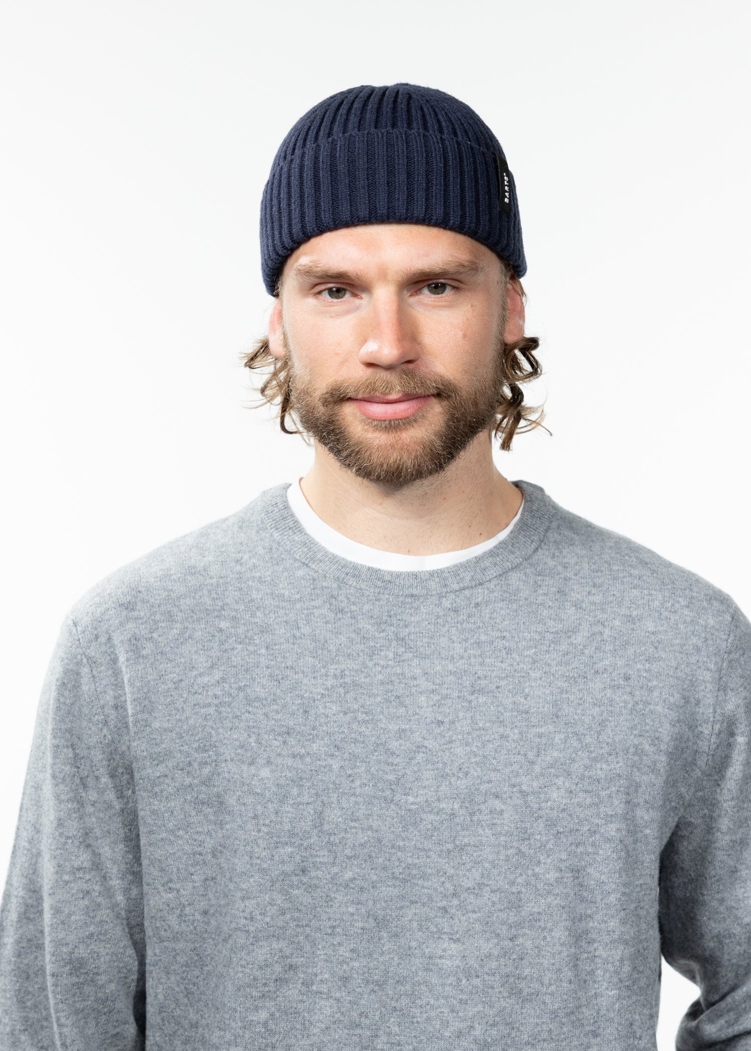 Unisex Sumter Beanie navy - Front