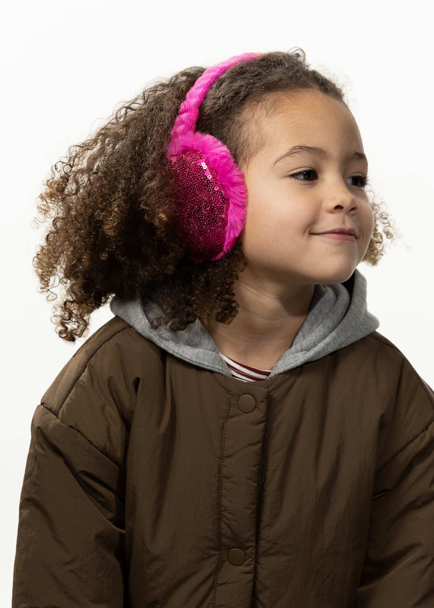 Kids Wow Earmuffs hot pink - Side