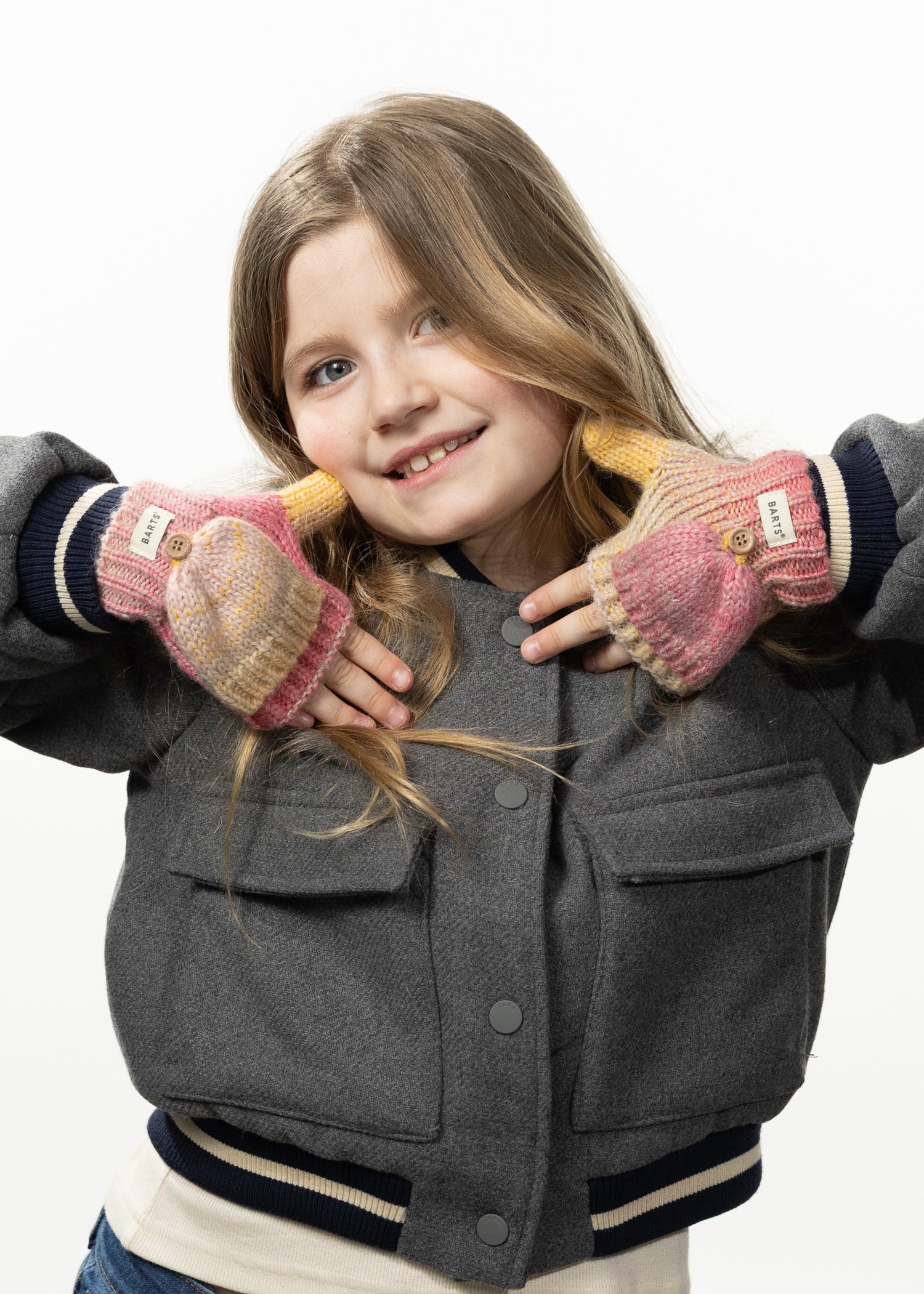 Kids Niagra Bumgloves fuchsia - Front
