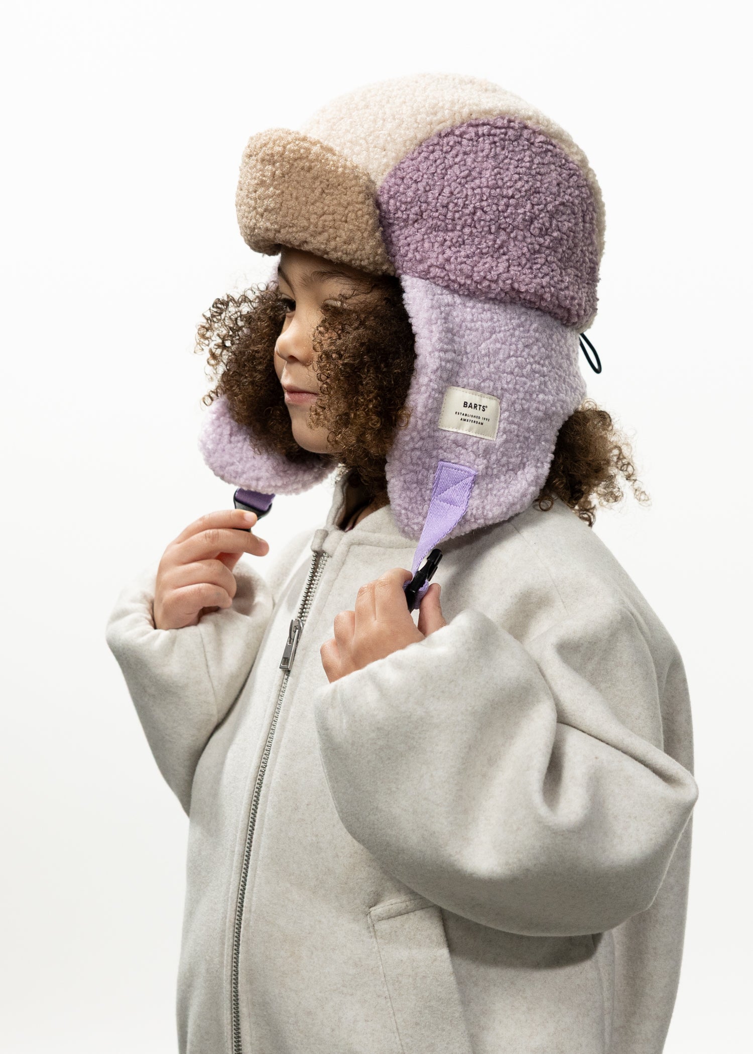 Kids Shonite Bomber lilac - Side