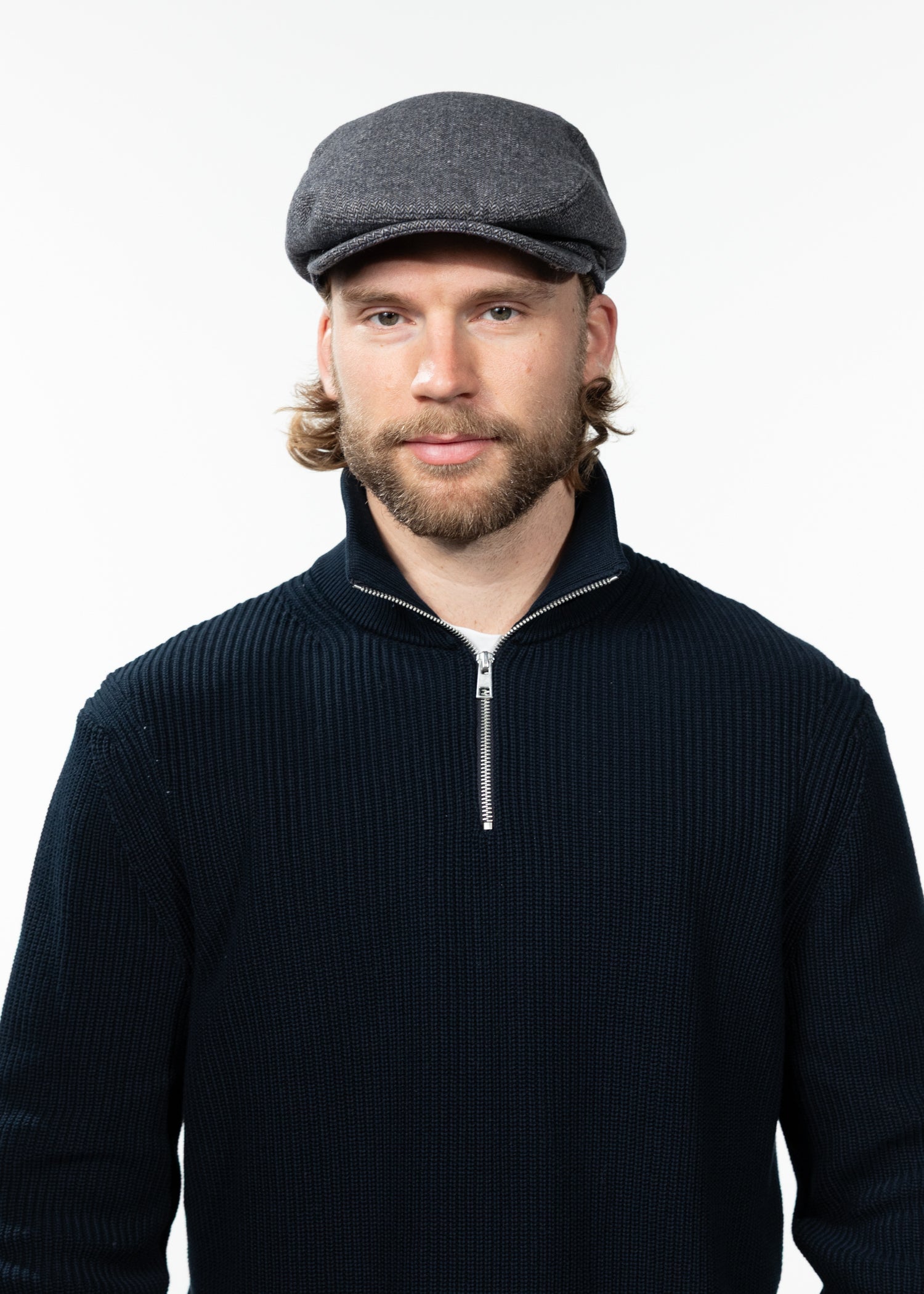 Men Oslo Cap navy - Front