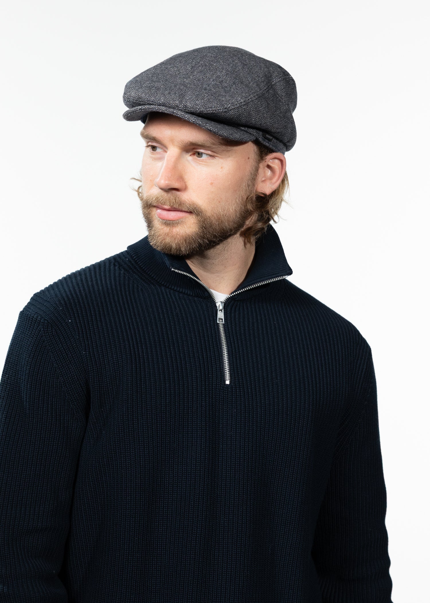 Men Oslo Cap navy - Side