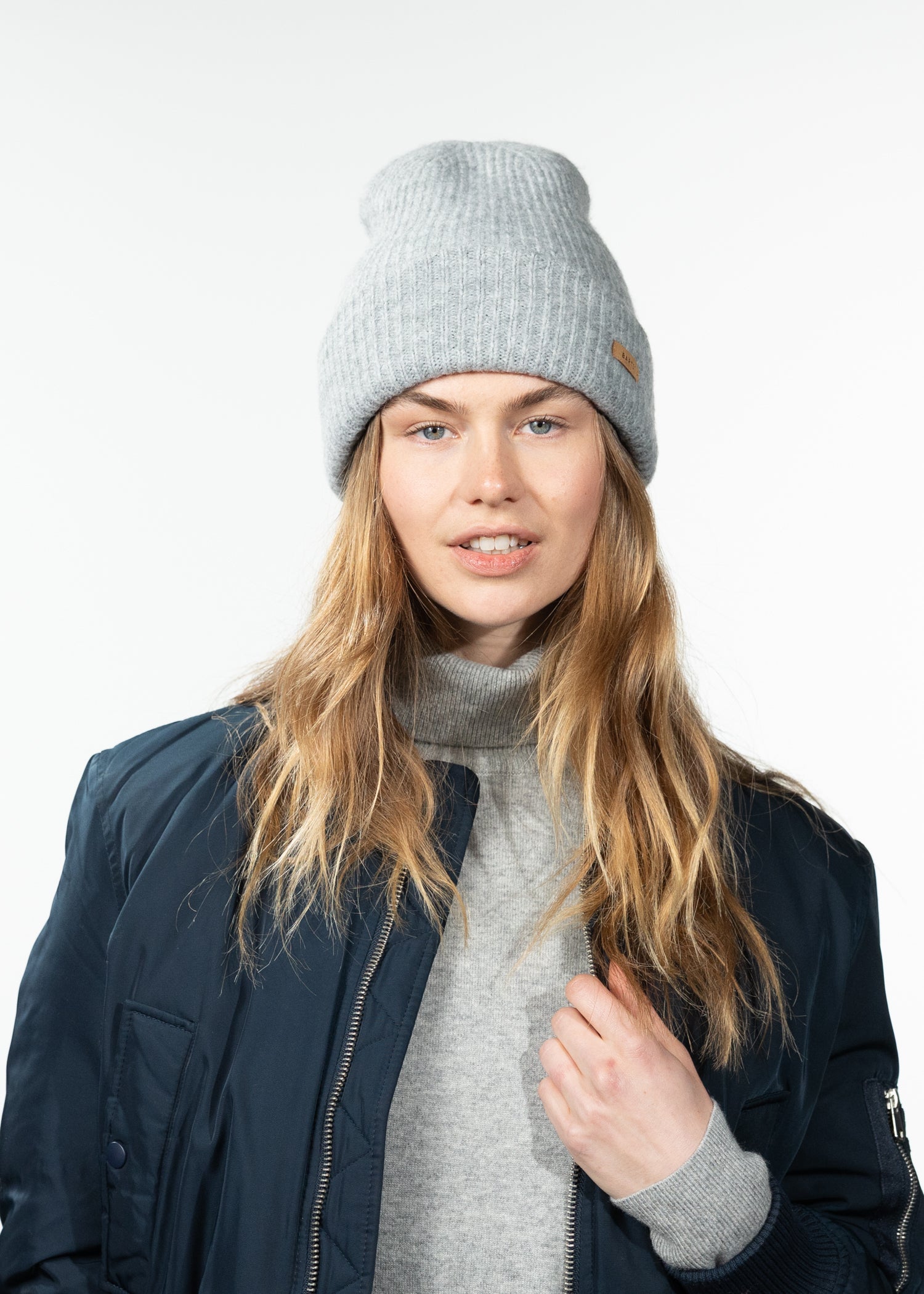 Women Witzia Beanie heather grey - Front