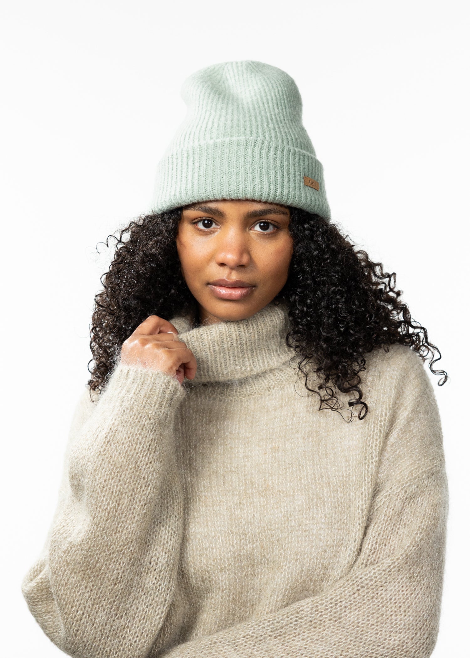 Women Witzia Beanie stone - Front