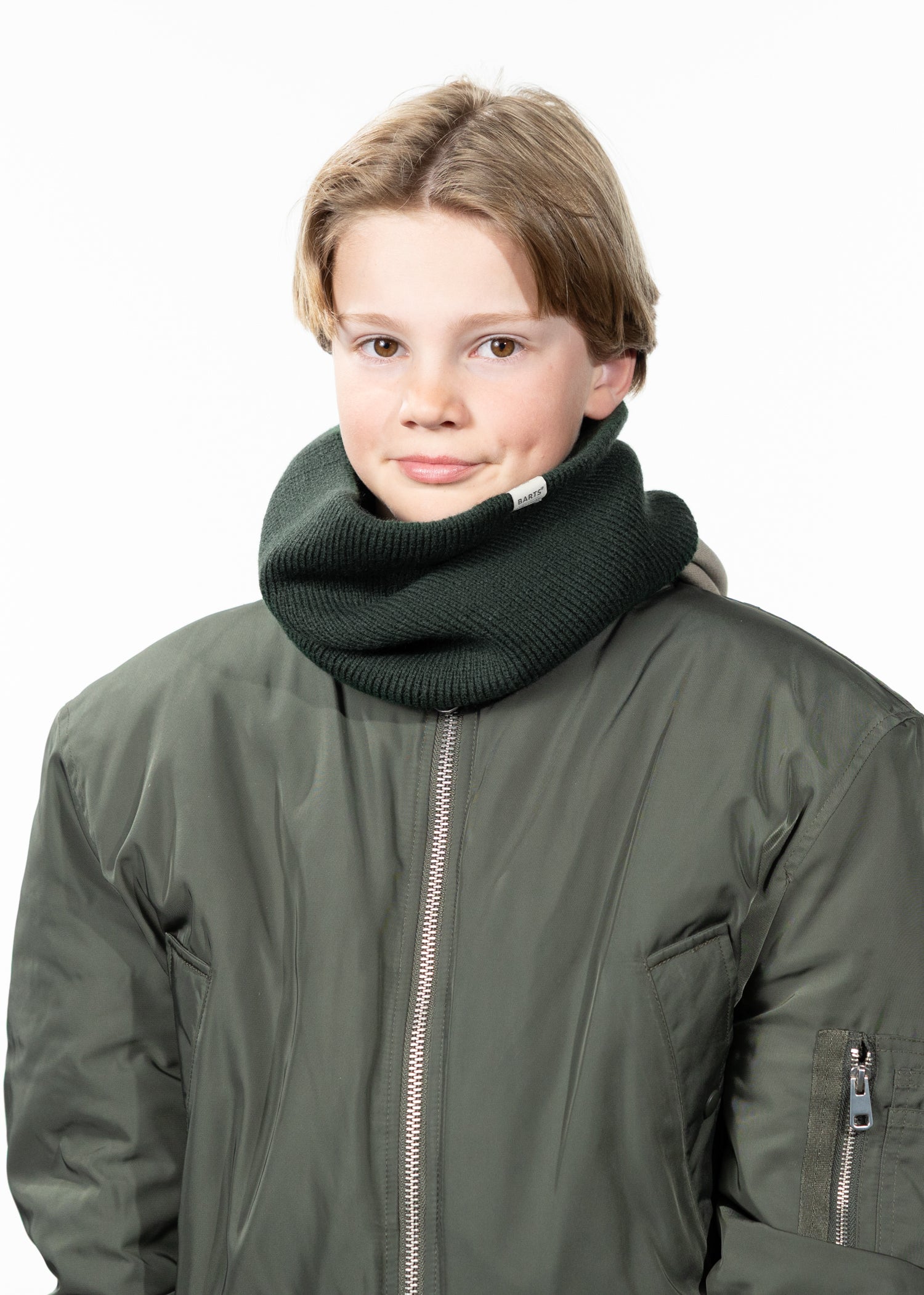 Kids Kinabalu Col bottle green - Front