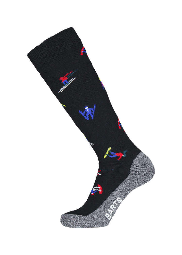 Unisex Skisock Freestyle black