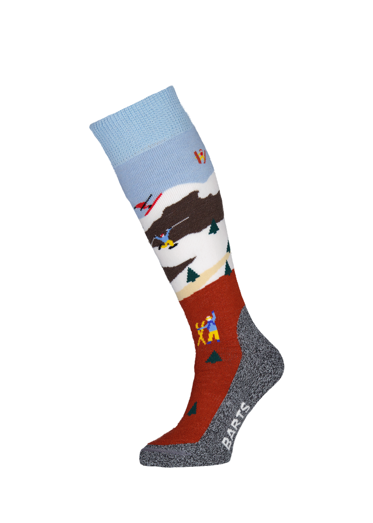 Kids Skisock Snowrider Kids rust