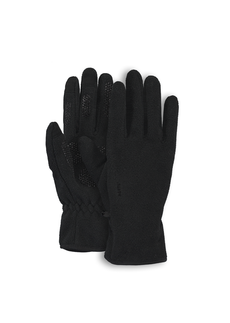 Unisex Fleece Touch Gloves black