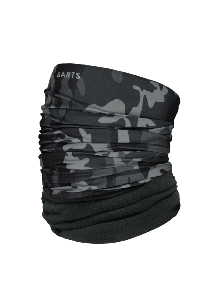 Unisex Multicol Polar Camo black