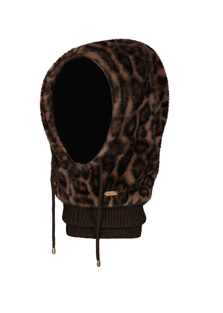 Women Eliess Hood print brown