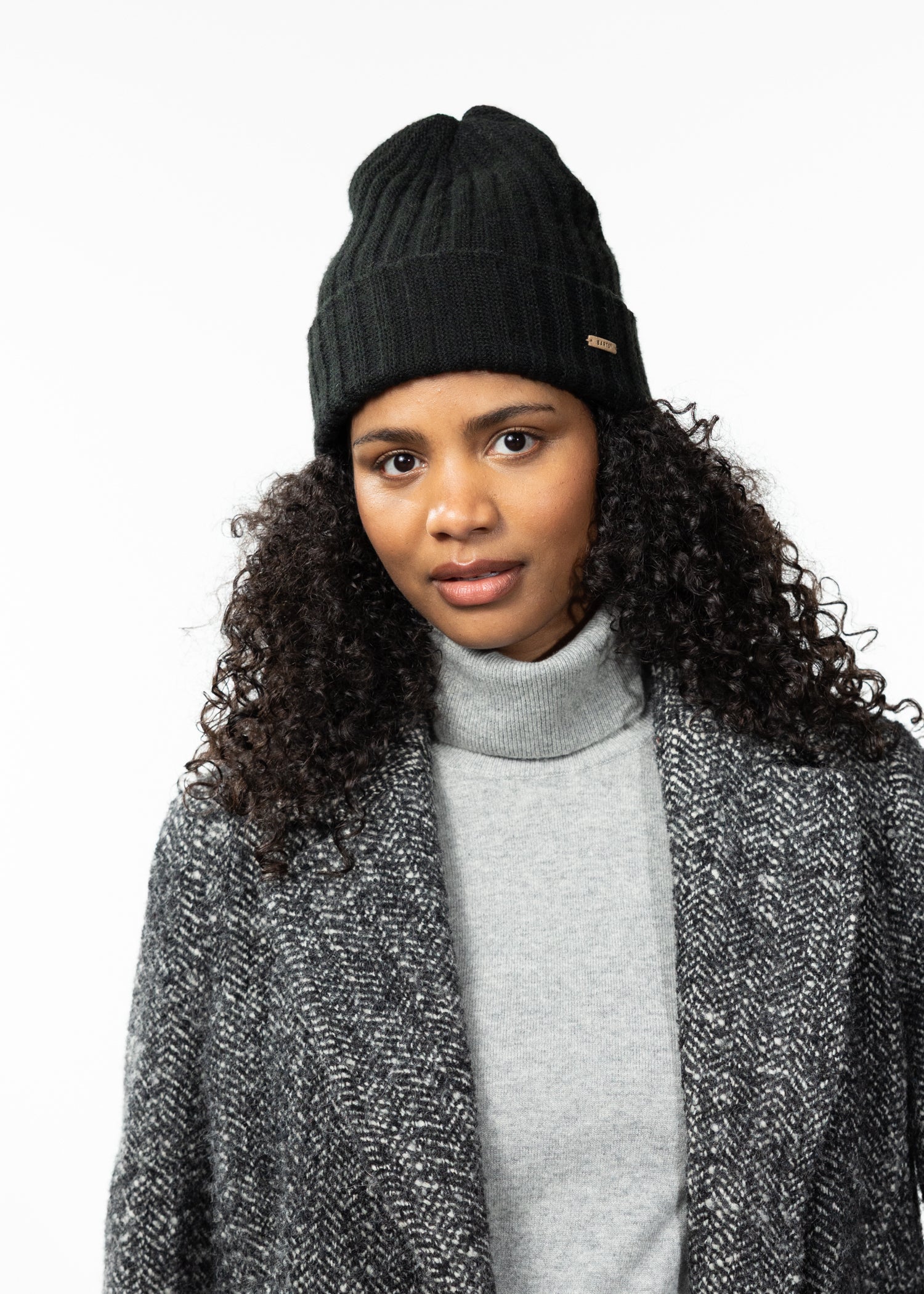 Women Bayne Beanie black - Front