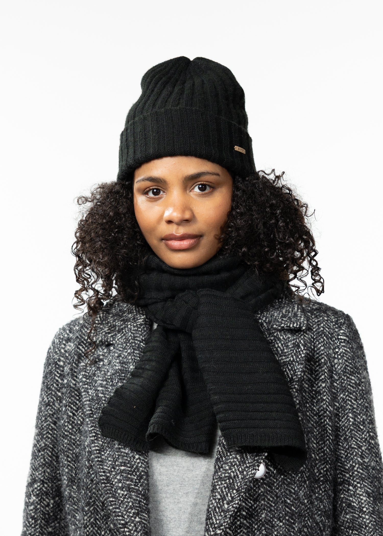 Women Bayne Beanie black - Front