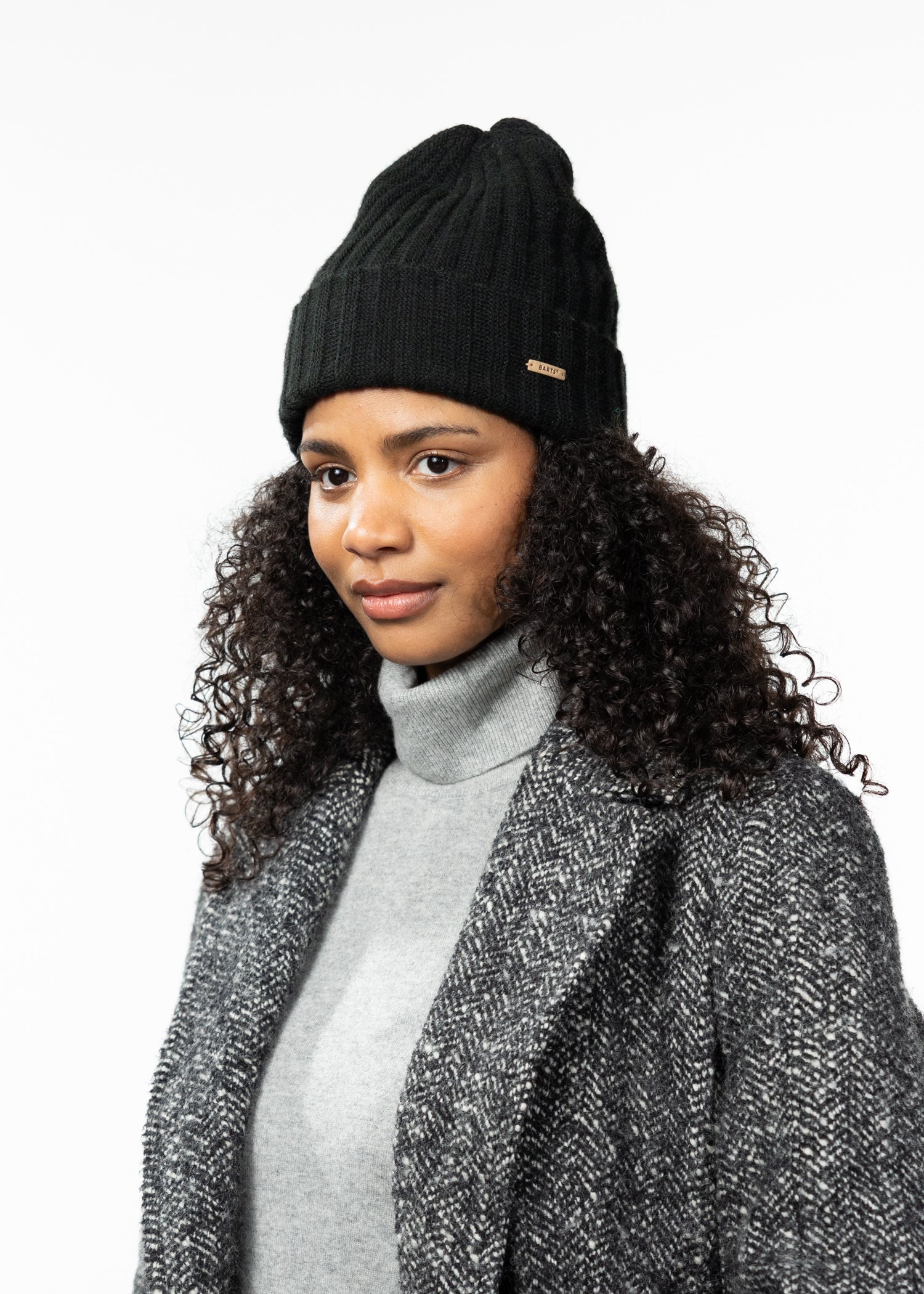 Women Bayne Scarf black - Side