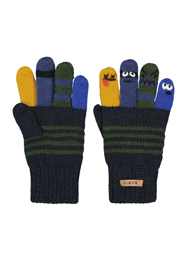 Kids Puppeteer Gloves navy