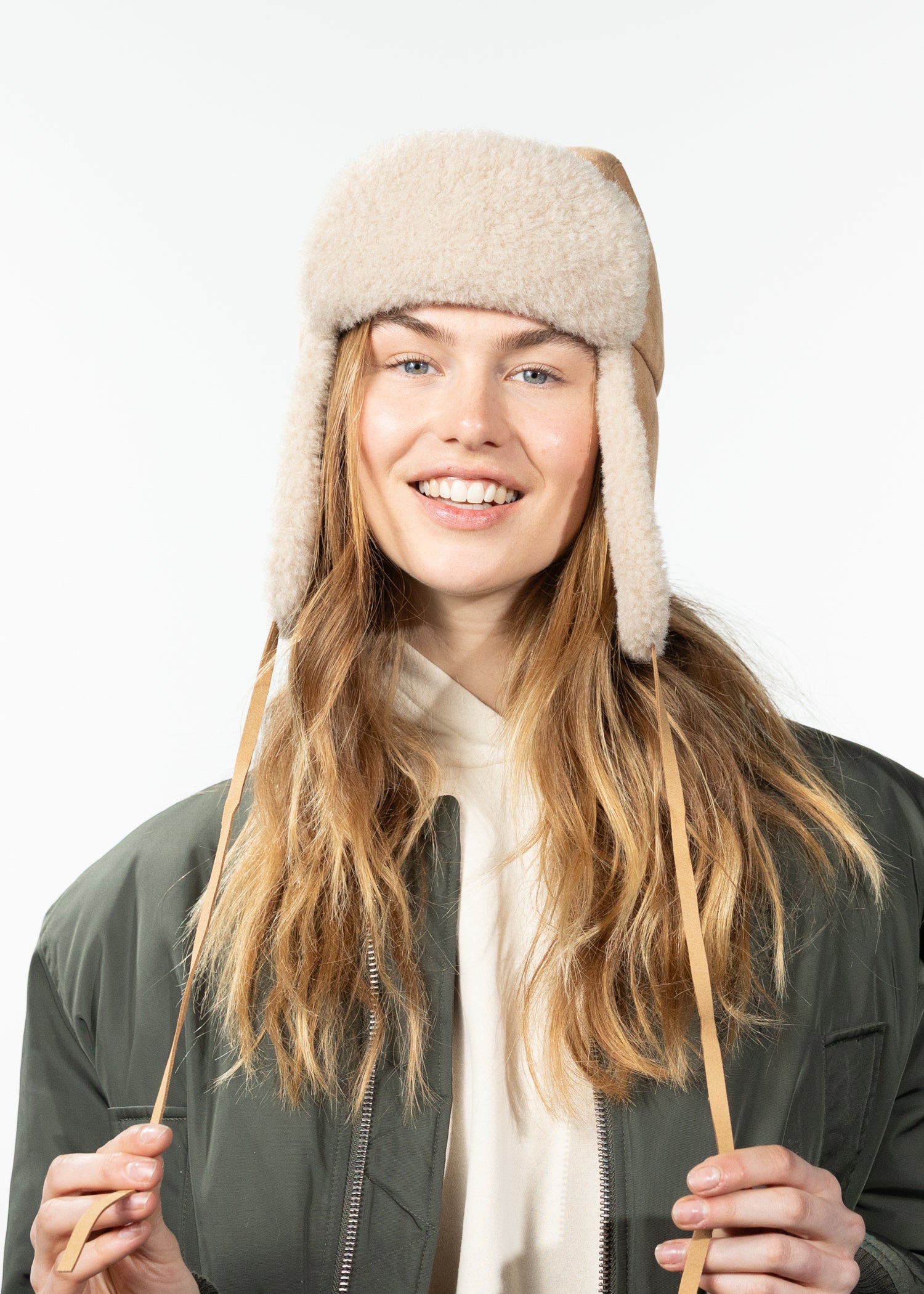 Women Kegalle Bomber light brown - Front