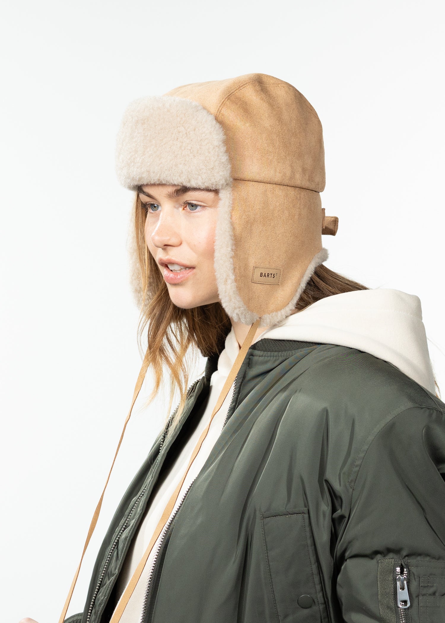 Women Kegalle Bomber light brown - Side