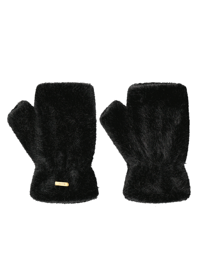 Women Britamu Fingerless Gloves black