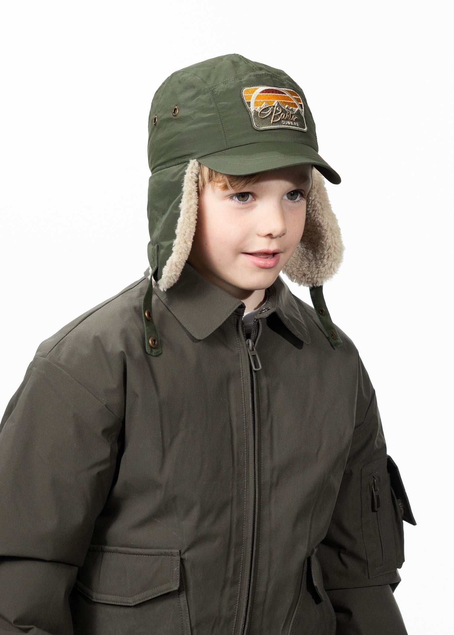 Kids Kyan Cap army - Front