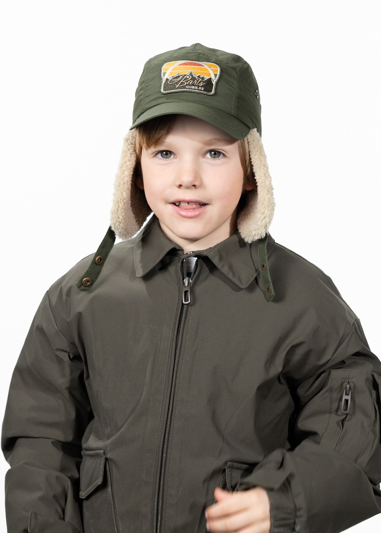 Kids Kyan Cap army - Front