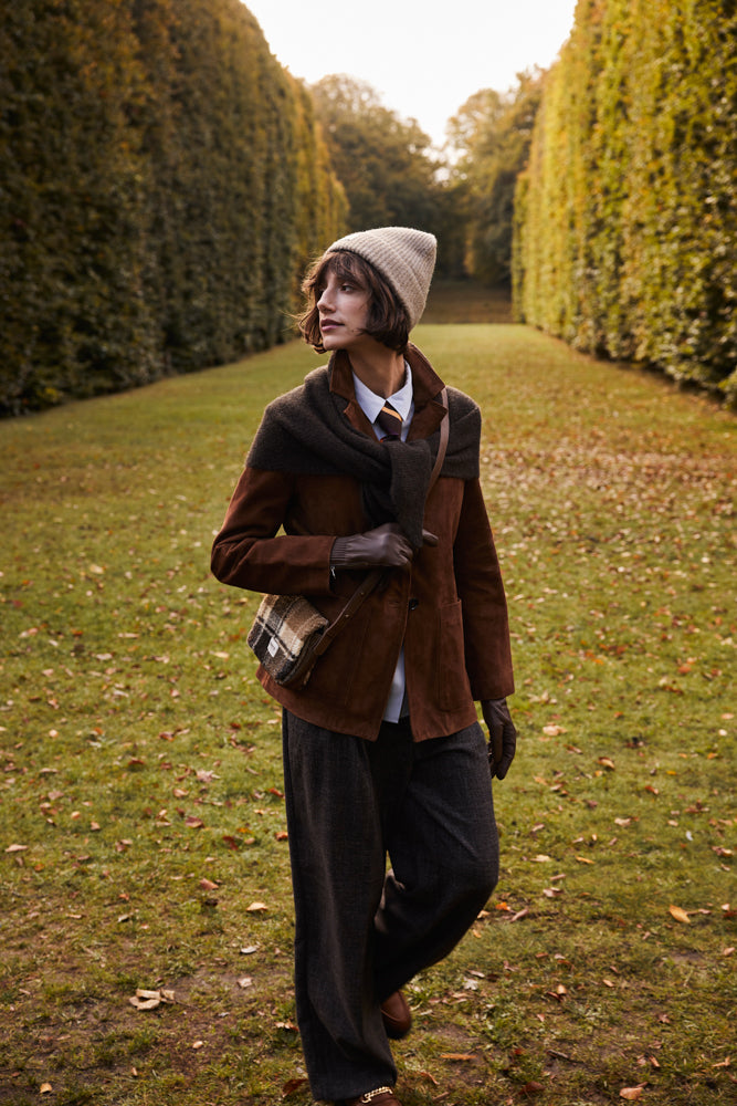 Women Bailee Gloves brown - Model
