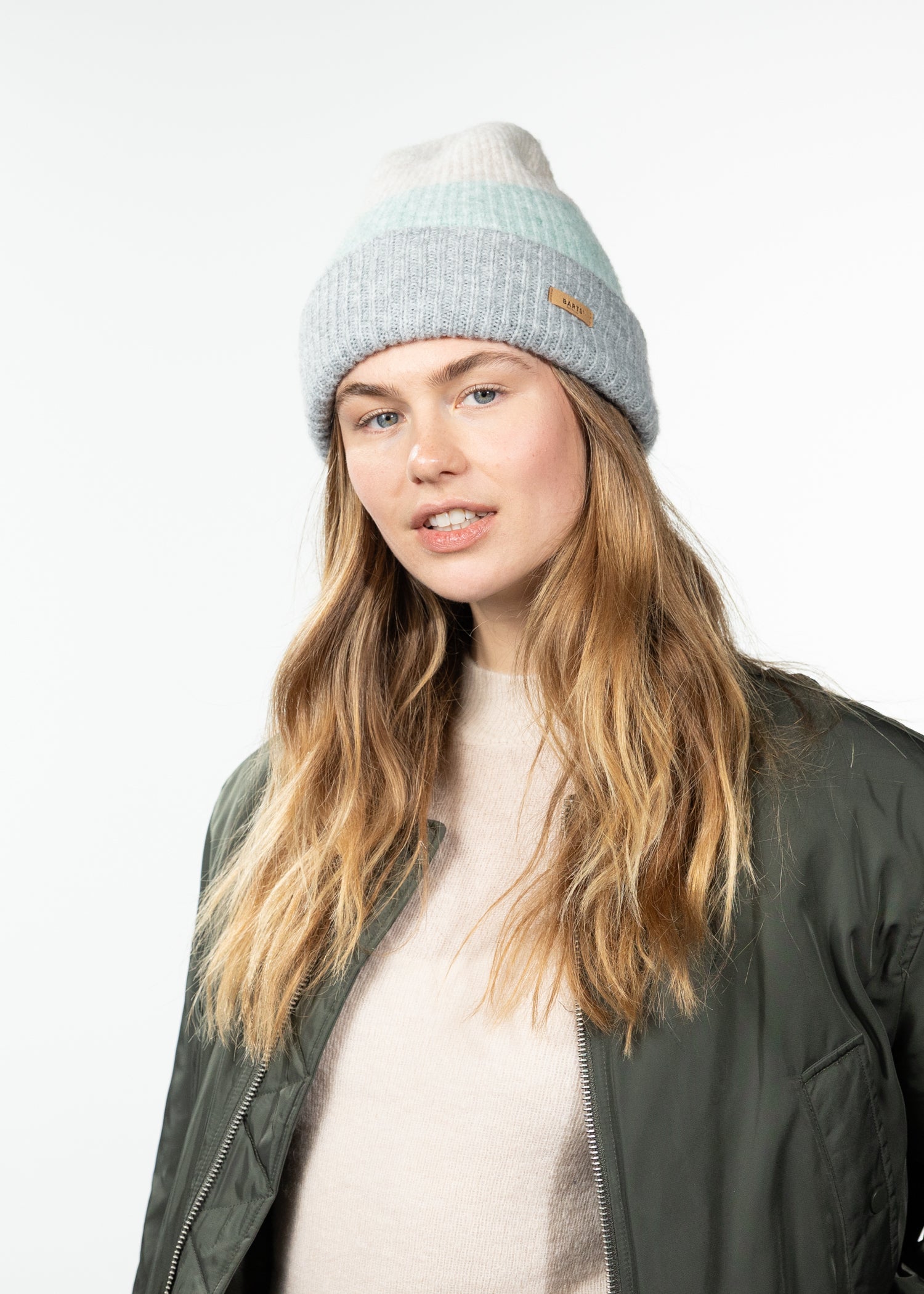 Women Suzam Beanie heather grey - Side