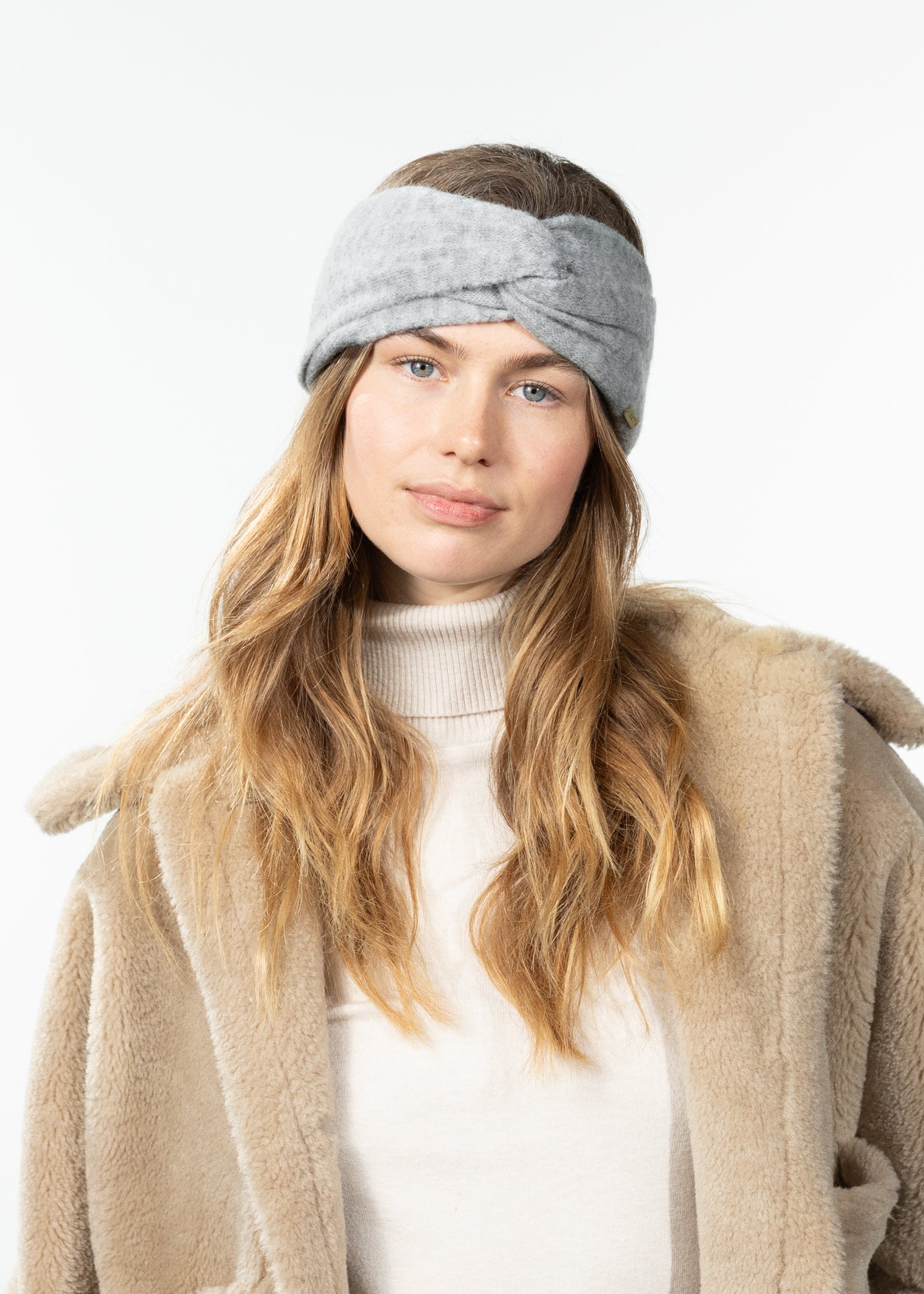 Women Witzia Headband heather grey - Front
