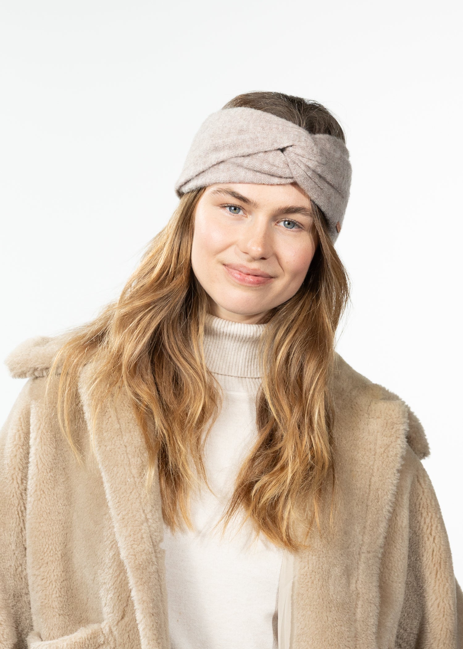 Women Witzia Headband light brown - Front